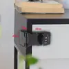 Fechadura de Combinação Trava de Segurança para Porta de Correr Trava de Porta de Armário Etiqueta Trava de Porta de Armário Trava de Gaveta de Mesa de Escritório para Crianças