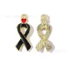 Día del Amor por los Senos Cinta Joyería con Aceite Goteando Accesorios Colgante DIY Accesorios para Llaveros Cadena para Teléfono Móvil Colgante Hecho a Mano