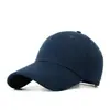 Gorra de Béisbol de Gran Circunferencia para Hombres y Mujeres, Sombrero de Sol de Algodón Puro con Visera Rígida, Gorra Visera de Protección Solar para Exteriores, Logo Personalizado, Primavera y Otoño