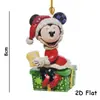 Decoração Pendente de Árvore de Natal de Acrílico Dupla Face Desenho Animado de Natal Fofo Pendente de Carro Novo Produto Transfronteiriço
