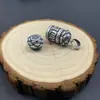 Colgante de plata de ley 925 con mantra Shurangama de loto collar con mantra de seis caracteres de plata de ley para hombres y mujeres regalo de cumpleaños