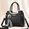 Bolso de Mujer Taizhou Exportación Dropshipping Bolso de Mujer 2024 Nuevo de Moda Cuero Suave Gran Capacidad Bolso Bandolera Bolso de Hombro Cruzado