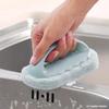 Cepillo de Baño con Mango Cepillo para Azulejos de Baño Cepillo de Cocina Esponja para Lavar Platos Estropajo Cepillo de Limpieza 30g/pieza