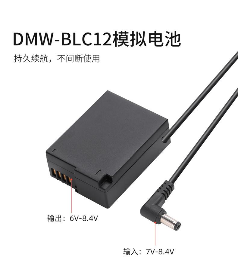 (侧边)DMW-BLC12模拟电池+适配器-详情_03.jp