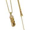 Colar de luxo leve novo estilo chinês antigo dinheiro bravo pingente de diamante nicho estilo nacional de alta qualidade colar de luxo empilhado