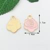 Fabricante de Accesorios de Joyería de Estilo Floral, Venta al por Mayor de Joyería DIY Hecha a Mano de Aleación, Accesorios de Joyería DIY con Goteo de Aceite Transfronterizo