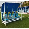 Banco de suplentes fútbol cancha de baloncesto asientos de descanso refugio protector para entrenador banco de suplentes visor para jugadores parasol protector contra la lluvia