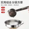 Funil de Aço Inoxidável 304 Funil de Vinho Funil de Óleo Malha Filtrante Calibre de Cozinha Cantina Filtragem Anti-retorno Alta Eficiência