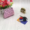 Porta-moedas losango Coreia do Sul Yiwu carteira feminina curta pequena bolsa de moedas criativa presente pequeno para jardim de infância atacado
