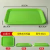 Bandeja de plástico rectangular estilo europeo para tazas de agua bandeja de té vajilla de melamina bandeja para comida rápida plato para pan pastel fruta