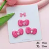 Doce Fresco Diamante Laço Acrílico DIY Acessórios Capa de Celular Patch para Pendurar no Carro Material para Acessórios de Cabelo
