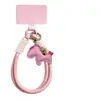 Lujo Ligero Moda Forma de Lingote DIY Cordón para Teléfono Cadena Tejida para Funda de Teléfono Cuerda Anti-Robo Anti-Pérdida Colgante Cordón