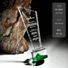 Trofeos de cristal personalizados, nuevas medallas metálicas de alta gama y premios de resina para eventos de empresa, con grabado creativo para empleados destacados