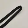 Al por mayor en stock tiras planas elásticas de colores de 1,0 cm para sujetadores y ropa interior, tirantes elásticos para los hombros, admite personalización