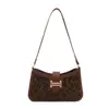 Bolso de Hombro Pequeño Cuadrado para Mujer 2025 Verano Retro Nueva Moda Tendencia para el Trabajo Bolso de Hombro Pequeño Cuadrado para Debajo del Brazo