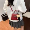 Bolso de Mano de Cocodrilo Tendencia Coreana de Nicho para Mujer Otoño 2025 Versátil Lujo Accesible Bolso de Hombro Único Cruzado de Gama Alta