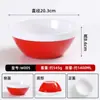 Bol para Fideos Imitación Porcelana Melamina A5, Bol Engrosado Forma de Caracol, Bol para Fideos con Sopa de Res, Bol para Ramen de Tienda de Fideos Bicolor de Pie Alto, Logo Personalizado