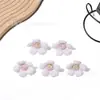 Cabeza de Flor Simulada de 2.8cm Flor Pequeña Multicolor Cabeza de Flor de Margarita Nuevo Material Hecho a Mano DIY para Joyería Accesorios para el Cabello