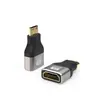 Adaptador HDTV HD tipo carcasa de aluminio 9 8K60Hz cabeza recta AF-AM doblado arriba y abajo 2.1