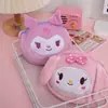 Bolsa Cruzada de Dibujos Animados Linda para Niños de Preescolar, Bolso de Hombro de Peluche Bordado Portátil, Bolsa Estilo Japonés para Niñas