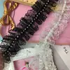Malla de Encaje con Pedrería Flash de 4 CM de Ancho Accesorios para Ropa Cuello Puño Equipaje Zapatos Sombrero Material Decorativo DIY