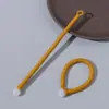 2026 Nuevo Modelo Hilo de Algodón Retorcido a Mano Llavero con Nudo de Diamante Accesorios de Cordón Piezas Semi-Terminadas para DIY Directo del Fabricante