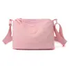 2026 Nova Moda Leve Pequena Bolsa Transversal Casual Pequena Bolsa Feminina Multicamadas Bolsa Transversal Estilo Coreano Bolsa de Ombro de Nylon para Mulheres