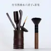 Clip de Madera Maciza Accesorios para Tazas Juego de Té Taza de Té de Caballero Pinza para Ceremonia del Té Juego de Té Seis Pinzas Kung Fu Lavado Madera de Bambú Metabo