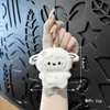 Pingentes fofos de animais de pelúcia para cura, incluindo designs de raposa, cordeiro, elefante e cachorro, adequados para mochilas e chaves, um presente para meninas
