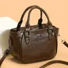 Nova bolsa de mão simples, moderna e estilosa para e-commerce transfronteiriço, textura vintage de alta qualidade, personalizada para o dia a dia, bolsa versátil de ombro e transversal