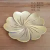 Portaincienso Casero para Interior Asiento de Sándalo Ceremonia del Té Barco Pequeño Varilla de Incienso Ruyi Inserción de Incienso Aleación Zen Bergamota Loto Quemador de Incienso