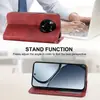 Adecuado para funda tipo cartera con relieve de diamante para OPPORENO15F, funda protectora anticaídas para OPPOA6 con ranuras para múltiples tarjetas y soporte