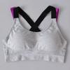 Sutiã Esportivo Costas Nuas da Moda para Mulheres, para Corrida, Yoga, Fitness, Roupa Íntima à Prova de Impacto, Regata com Bojo que Absorve a Umidade e Seca Rapidamente