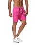 Explosiones de Verano 2025 Pantalones Cortos de Playa de Color Sólido de Cinco Puntos de Secado Rápido de Combinación Versátil para Hombre Pantalones Cortos Deportivos para Fitness 13 Colores Hombre