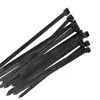 Abrazadera de cable autoblocante blanca resistente al frío a baja temperatura 8*400*5*300*4*200 en stock fábrica de abrazaderas de cable de nylon