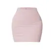 Falda de Color Sólido Ajustada a la Cadera, Control de Abdomen, Falda de Yoga Anti-Exposición, Falda Corta Versátil de Primavera para Mujer, Cubierta de Yoga