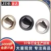 Botones Metálicos Cosidos a Mano con un Círculo de Bordes Picados, Botones para Camisa, Botones para Tejido de Suéter, Accesorios de Confección Jin Da