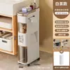 Estante de Almacenamiento para Baño Gabinete Sandwich para Baño Cajón de Almacenamiento Lateral para Inodoro Gabinete de Almacenamiento para Espacios Estrechos del Inodoro