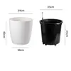 Vaso de Flor Autoirrigável para Preguiçosos, Venda Quente Transfronteiriça, Resina Espessa Tamanho Grande para Casa e Jardim, Vaso Simples para Plantio de Plantas Verdes