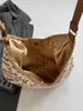 Bolso tote Shuai Mi Jia, bolso tejido, estilo casual, bolso de hombro para ir al trabajo, bolso de axila para playa, ocio, vacaciones para mujer, uso diario