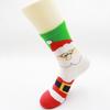 Calcetines navideños, calcetines festivos, calcetines de tubo de dibujos animados para mujer, calcetines transfronterizos, calcetines de regalo de Año Nuevo, calcetines rojos, fabricantes al por mayor