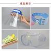 Hebilla Fija para Mascarilla Protectora Desechable Hebilla a Presión Plástico Dos Botones Banda Elástica Broche de Resina Pulsera con Broche Doble