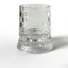 Vaso Rotatorio para Whisky Estilo Influencer de Alto Valor Estético, Vaso de Cristal Brillante Creativo para Agua