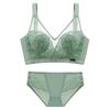 Sujetador Inalámbrico Ajustable de Verano con Orejas de Conejo para Mujer, Hermoso Sujetador Fino para la Espalda, Sujetador de Encaje Reductor para Busto Grande, Transpirable