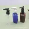 Frasco com Bomba Clip Oval 60ml Frasco de Shampoo Frasco Refil de Condicionador Frasco de Gel de Banho 60ml Frasco Plano com Bomba Transparente