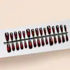 Olho de Gato Vermelho Cereja Textura de Alta Qualidade Estilo Elegante e Feminino Estilo Irmã Real Clareador Manicure Longa 30-t Manicure Usável