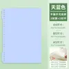 Diretamente do fabricante, caderno de folhas soltas B5 não irritante, caderno espiral simples e estiloso para alunos do ensino fundamental II e médio fazerem anotações