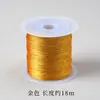 Fio de Ouro Fio de Prata Corda Trançada DIY Pulseira de Corda Trançada 3 6 9 Fios 72 Fios Fio de Jade Corda de Mão Trançada Fio de Ouro