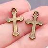 Acessórios de Liga Cruzada Verde Antigo Personalizados Transfronteiriços Pingentes de Pulseira DIY Encantos de Colar Acessórios de Joias Atacado