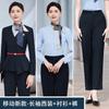 Camisa de Ropa de Trabajo China Mobile 2025 Primavera y Verano Nuevo Traje para Dama traje Chaqueta de Vendedor